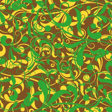 on milk.webp Transfer Sheets; Flowers Yellow and Green - Bag of 30